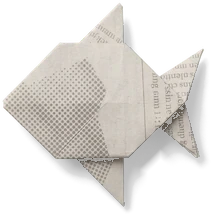 Origami a forma di pesce