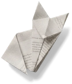 Origami a forma di volpe
